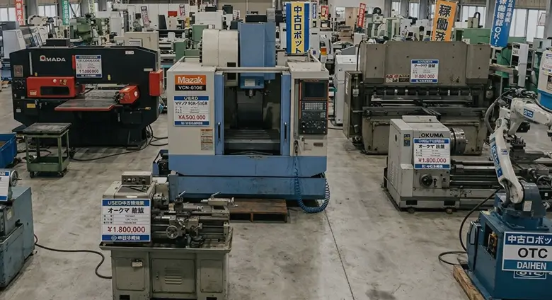 中古機械販売・不要設備の買取